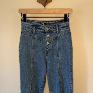 Forever 21 High Rise Vintage-Inspired Jeans